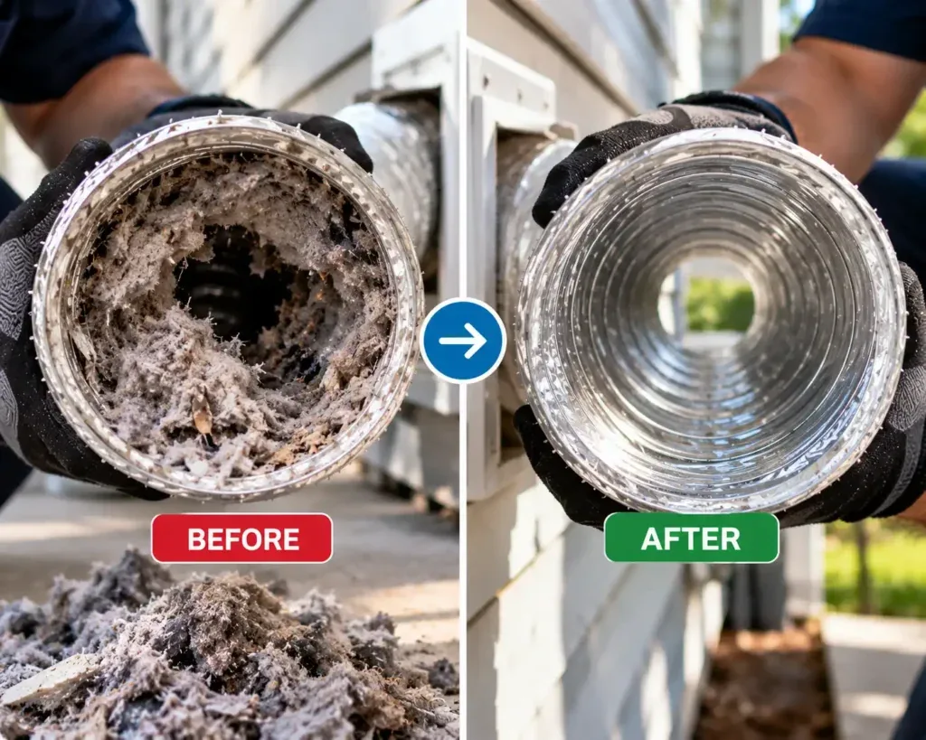 DRYER VENT MAINTENANCE AND SYSTEM CONDITION