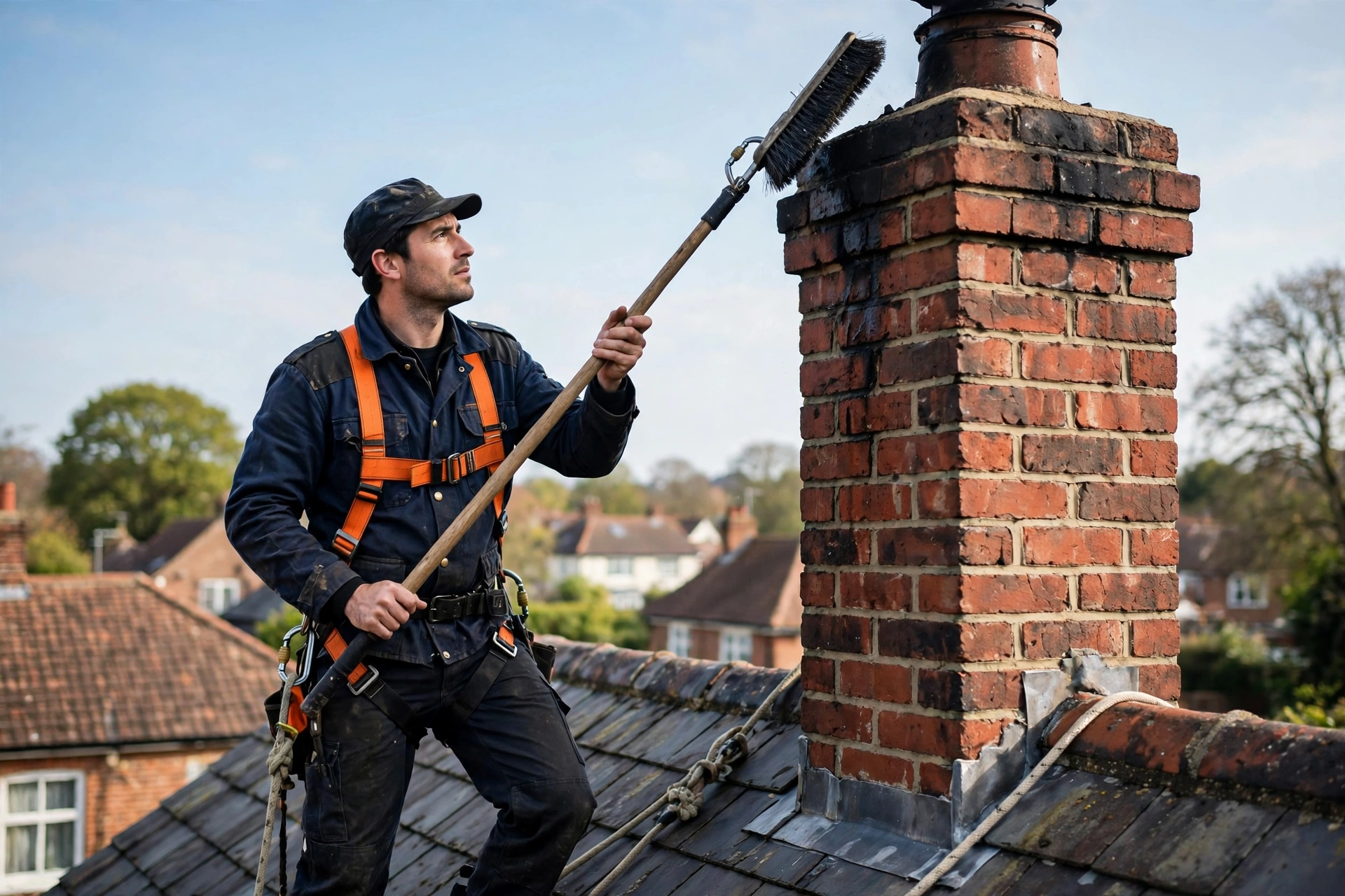 Chimney cleaning service
