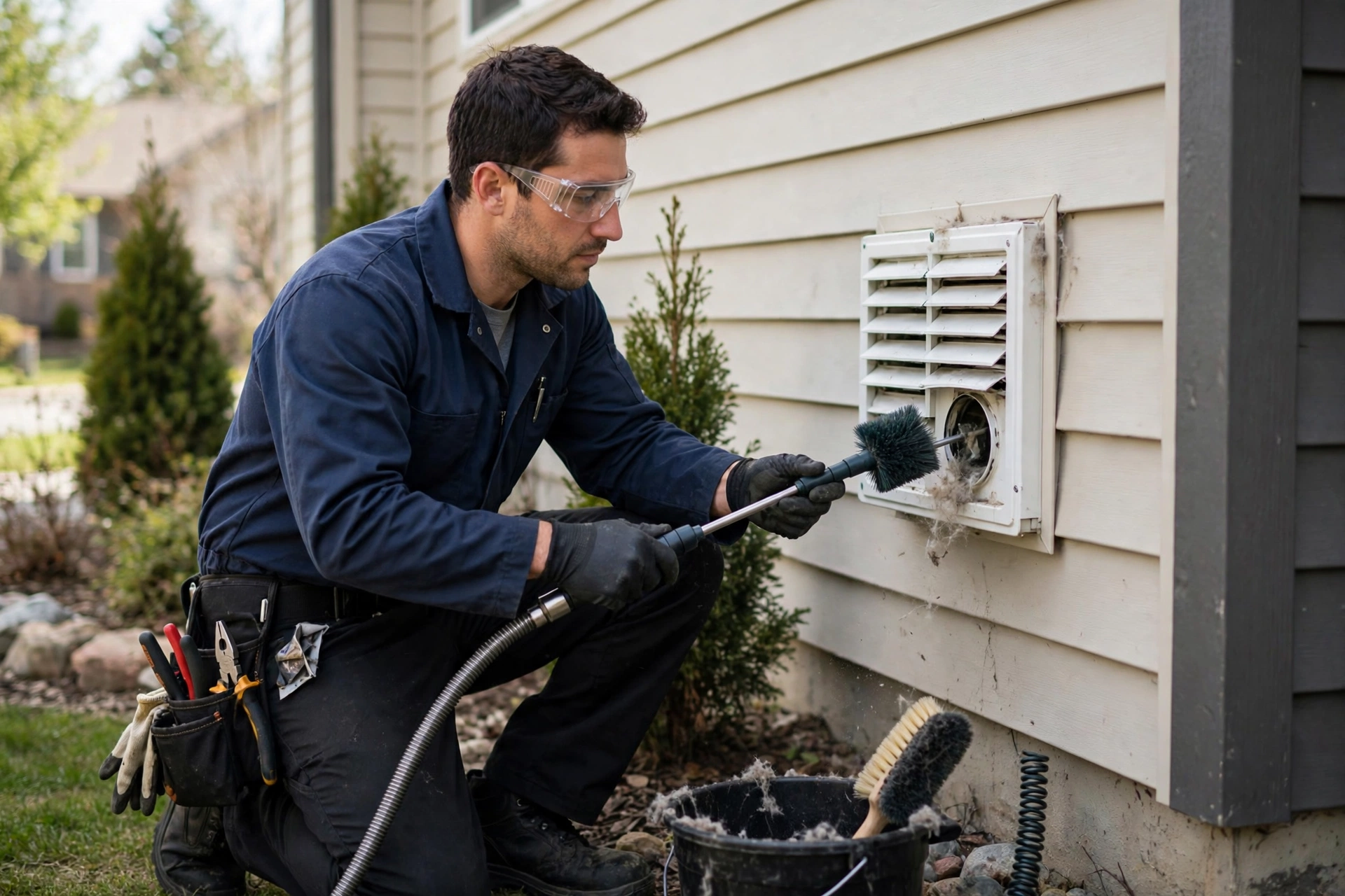 Dryer vent cleaning service