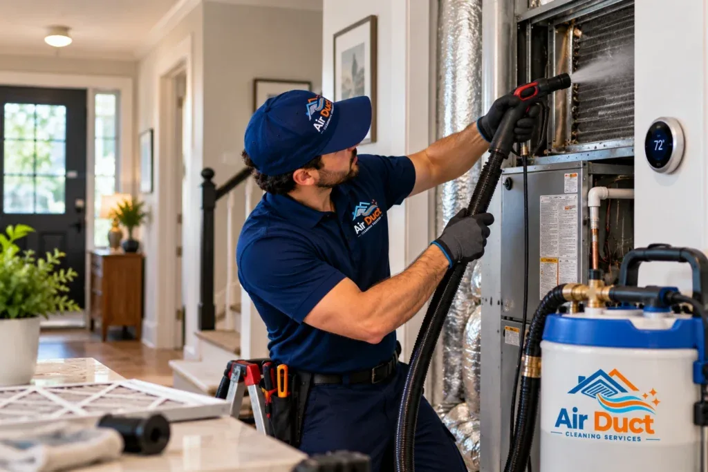 AIR HANDLER CLEANING AND VENTILATION SERVICE