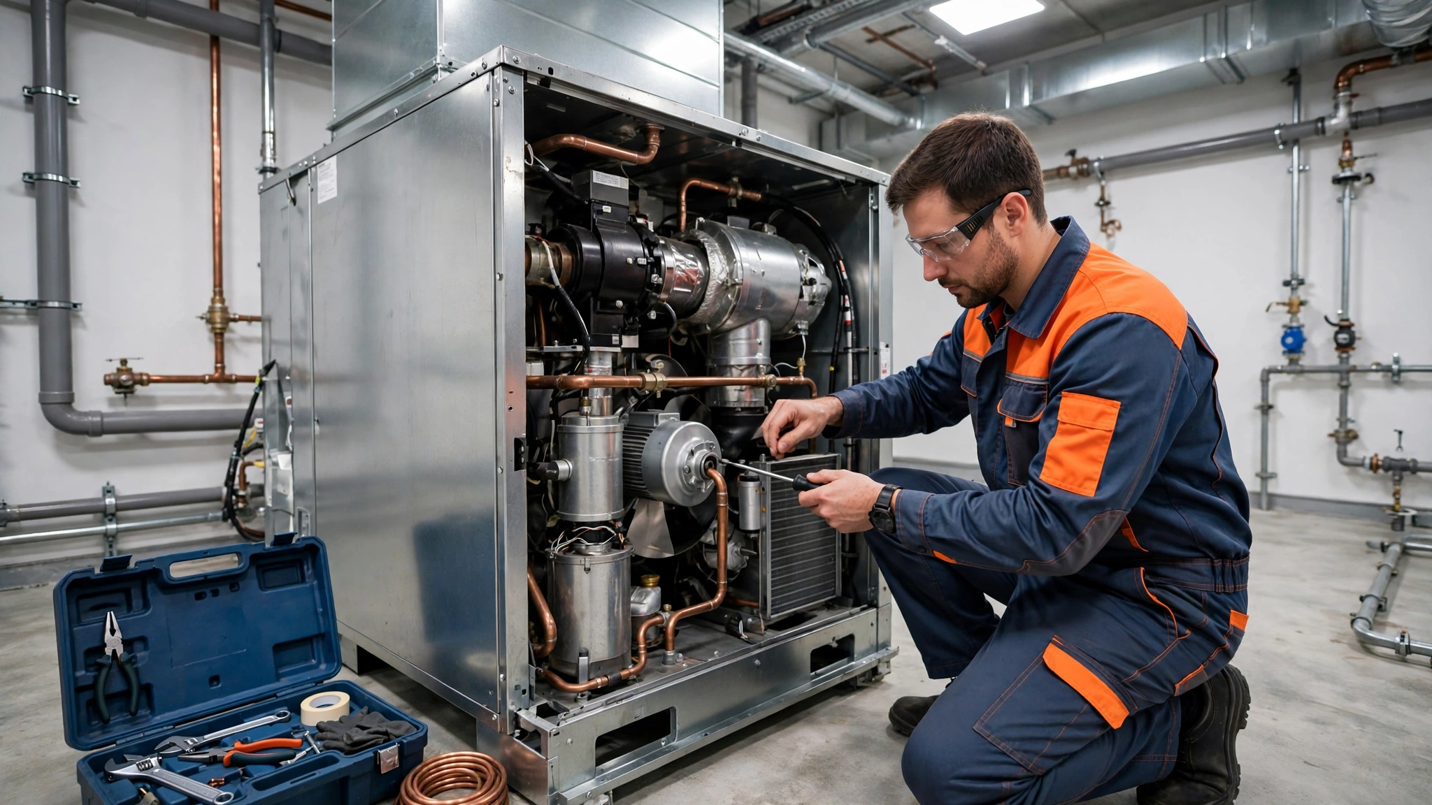 HVAC system cleaning and maintenance